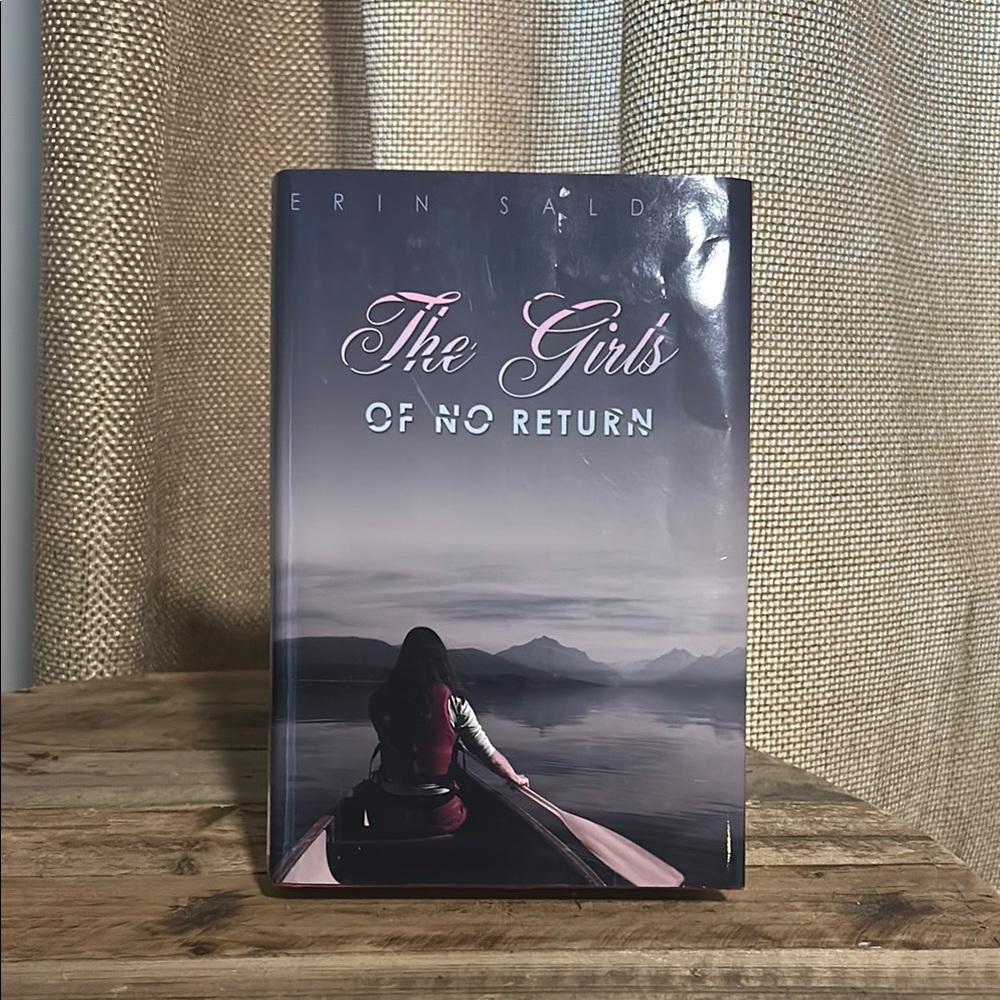 The Girls of No Return by Erin Saldin - Black and Purple Cover